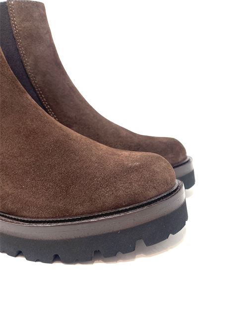 Beatles con elastico IL LACCIO | MK2884SUEDEMIDBROWN